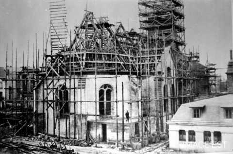 Reconstruction de l'église (Longwy)