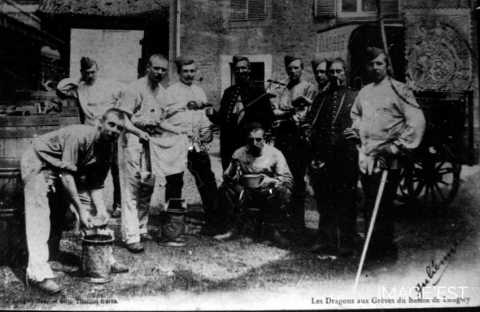 Soldats d'un régiment de Dragon (Longwy)
