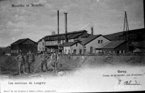 Usines de la Société " La Française " (Gorcy)