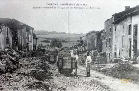 Incendie (Fresnois-la-Montagne)