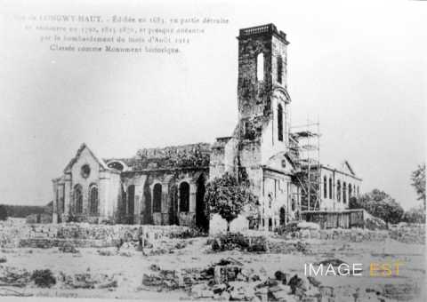 Église détruite (Longwy)