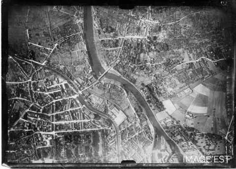 Vue aérienne (Nancy)