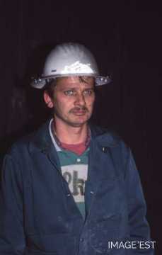 Fondeur au haut-fourneau U1 (Uckange)