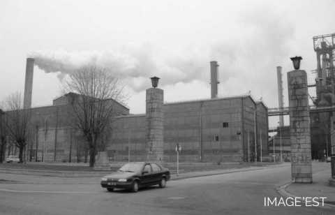 Entrée de l'usine Lorfonte (Uckange)