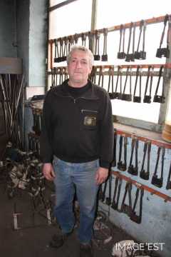 Serge Lerognon, verrier (Portieux)
