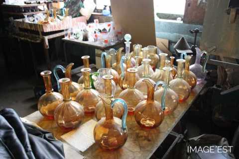 Série de carafes en cristal (Portieux)