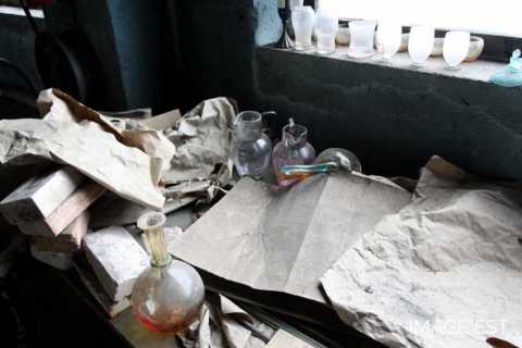 Carafes et verres en cristal (Portieux)