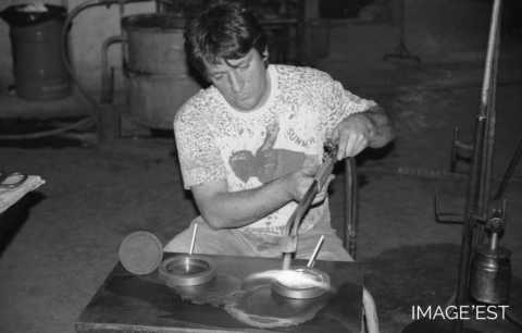 Moulage d'une paterre (Portieux)