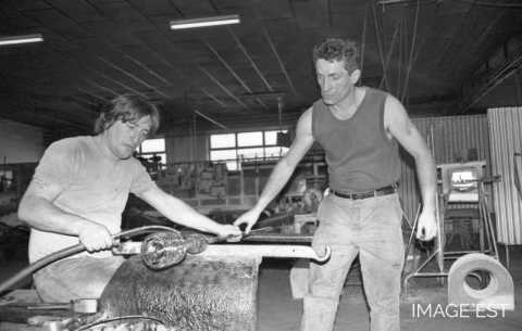 Travail en tandem sur une pièce (Portieux)