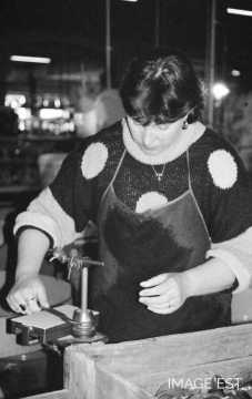Réglage d'un décalotteur diamant (Portieux)