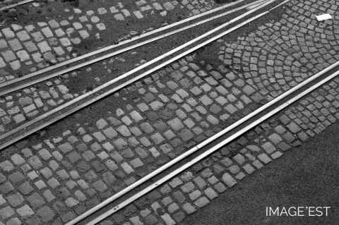 Rails et pavés (Jarville-la-Malgrange)
