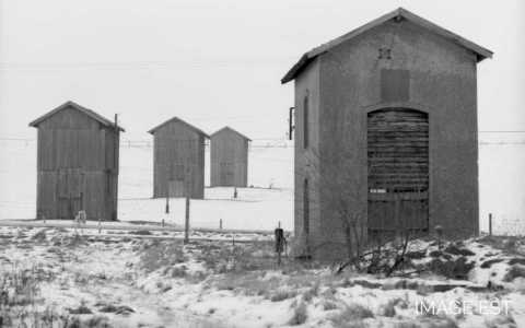 Chevalement protégeant le puits de saumure (Art-sur-Meurthe)