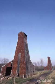 Chevalements de puits de saumure (Lenoncourt)