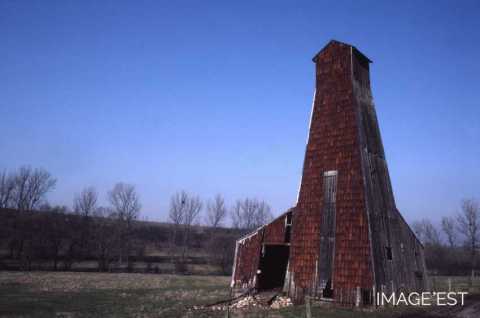 Chevalement de puits de saumure (Lenoncourt)