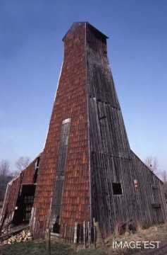 Chevalement de puits de saumure (Lenoncourt)