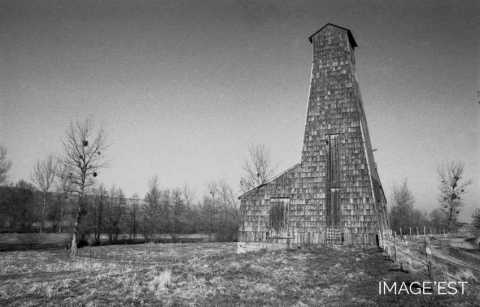 Chevalement de puits de saumure (Varangéville)