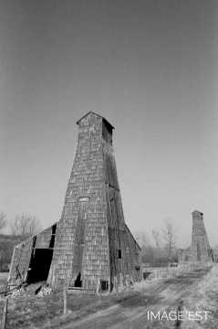 Chevalement de puits de saumure (Varangéville)