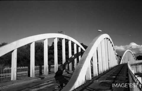 Pont bow-string de l'aciérie  (Pompey)