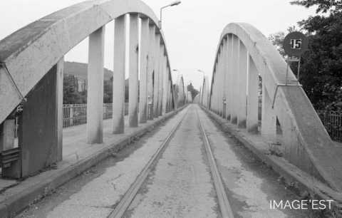 Pont bow-string de l'aciérie  (Pompey)