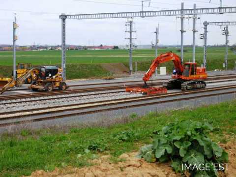 Chantier du TGV (Alémont)