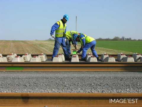 Chantier du TGV (Alémont)