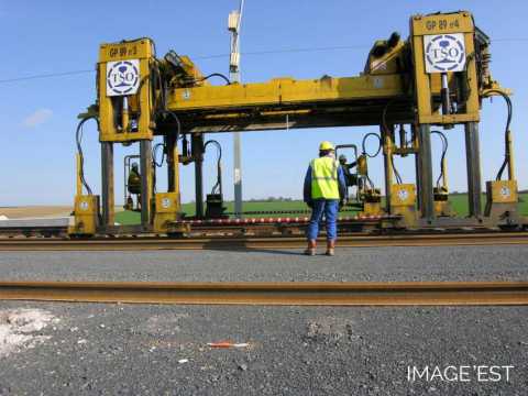 Chantier du TGV (Alémont)