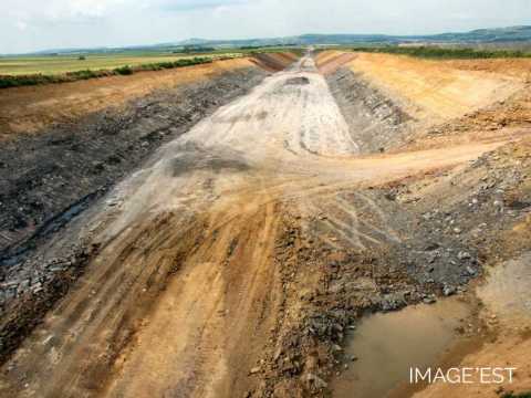 Travaux de terrassement (Cheminot)
