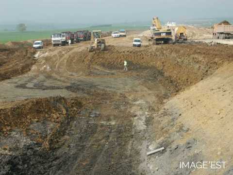 Travaux de terrassement (Cheminot)