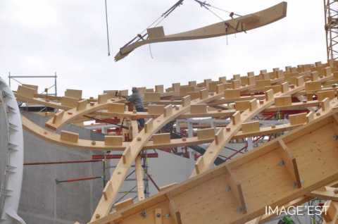 Charpente en bois du Centre Pompidou-Metz (Metz)