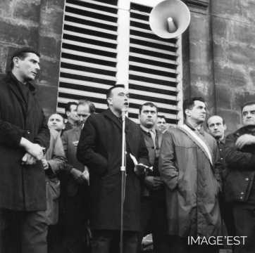 Manifestation ouvrière de 1966 (Metz)