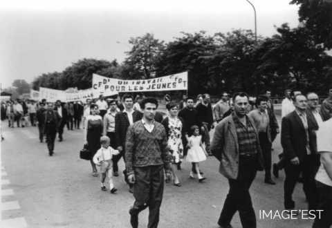 Manifestation ouvrière de 1966 (Metz)