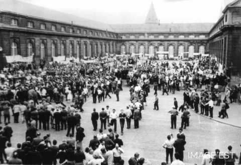 Manifestation ouvrière de 1966 (Metz)