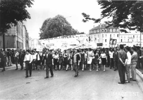 Manifestation ouvrière de 1966 (Metz)