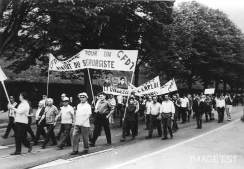 Manifestation ouvrière de 1966 (Metz)