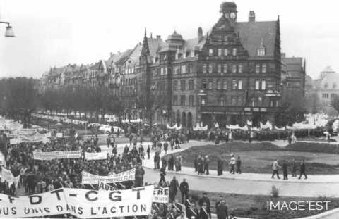 Manifestation ouvrière de 1966 (Metz)