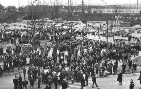 Manifestation ouvrière de 1966 (Metz)