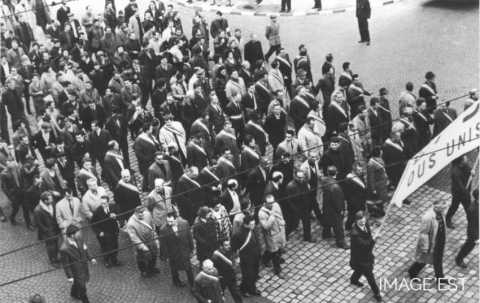Manifestation ouvrière de 1966 (Metz)