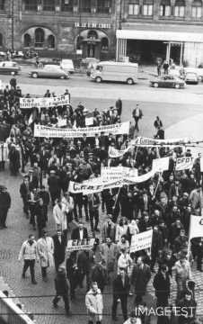 Manifestation ouvrière de 1966 (Metz)