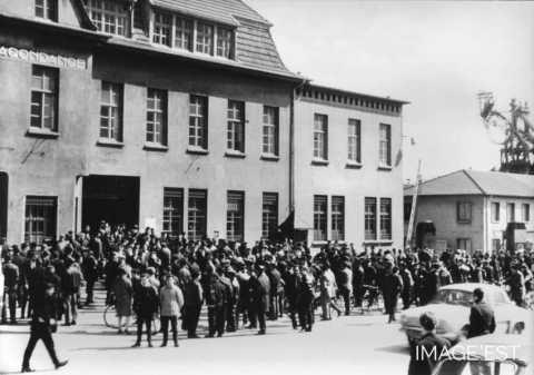 Manifestation ouvrière de 1966 (Hagondange)