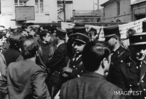 Manifestation ouvrière de 1967 (Hayange)