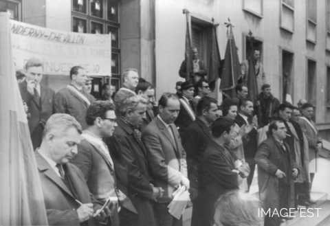 Manifestation ouvrière de 1967 (Hayange)