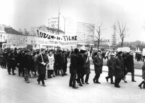 Manifestation ouvrière de 1967 (Metz)