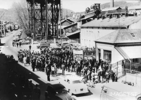 Manifestation ouvrière de 1967 (Hayange)