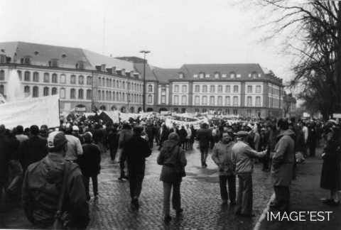 Manifestation ouvrière de 1984 (Metz)