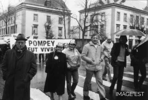Manifestation ouvrière de 1984 (Metz)