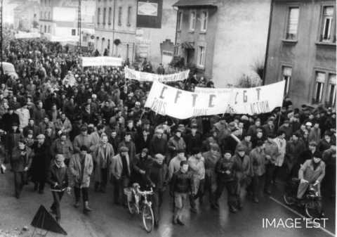 Manifestation ouvrière de 1963 (Metz)