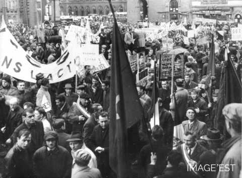 Manifestation ouvrière de 1966 (Metz)