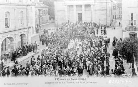 Grève de 1907 (Raon-l'Étape)