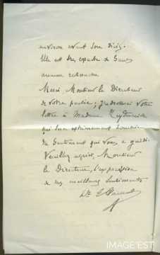 Lettre du 31 octobre 1913 (suite)
