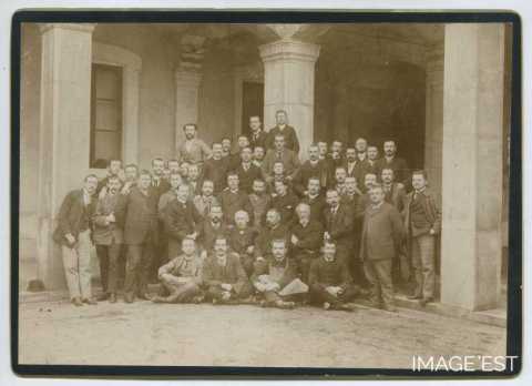 Groupe d'étudiants et d'enseignants (Nancy)